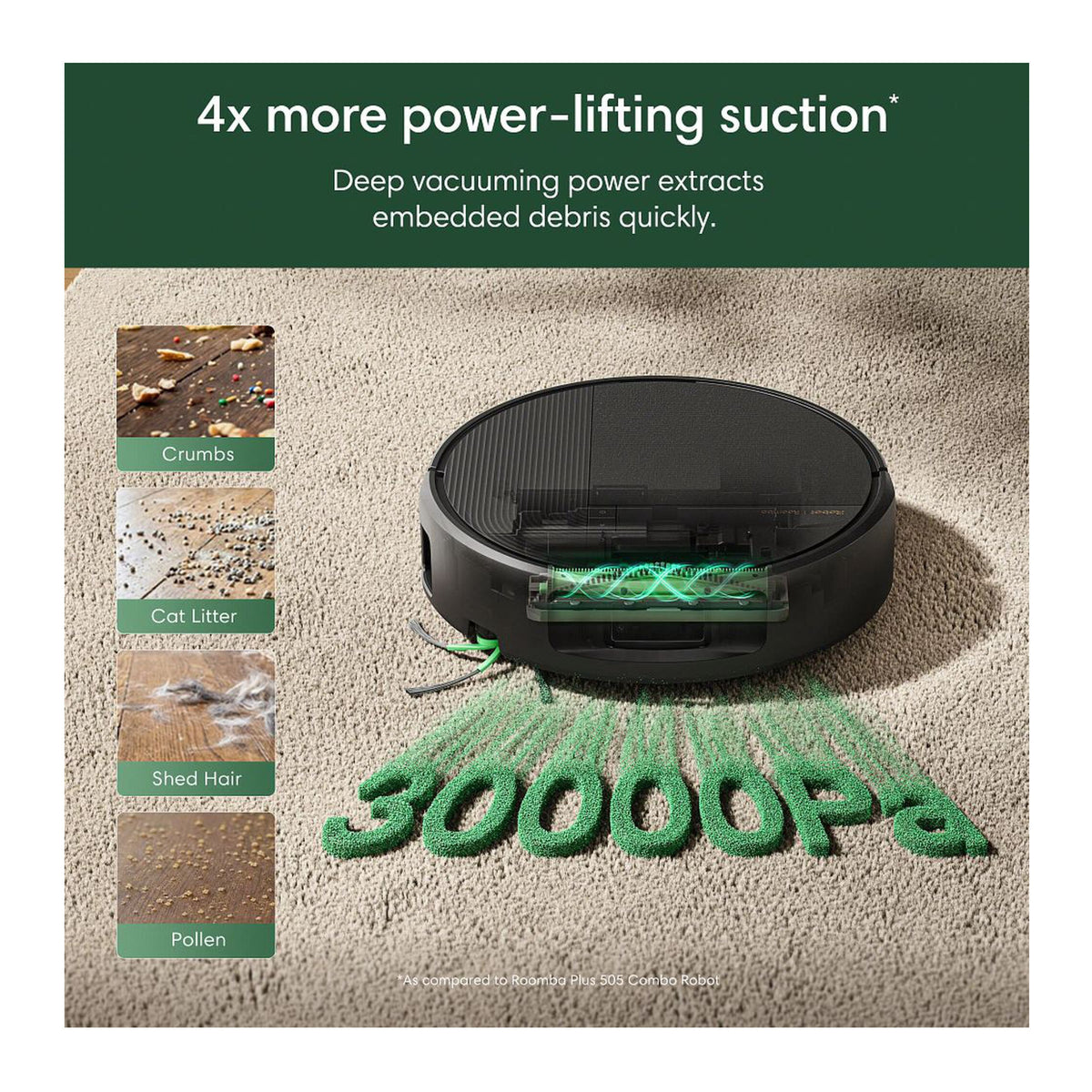 iRobot Roomba Plus 678 Combo Robot Vacuum and Mop with AutoWash Dock