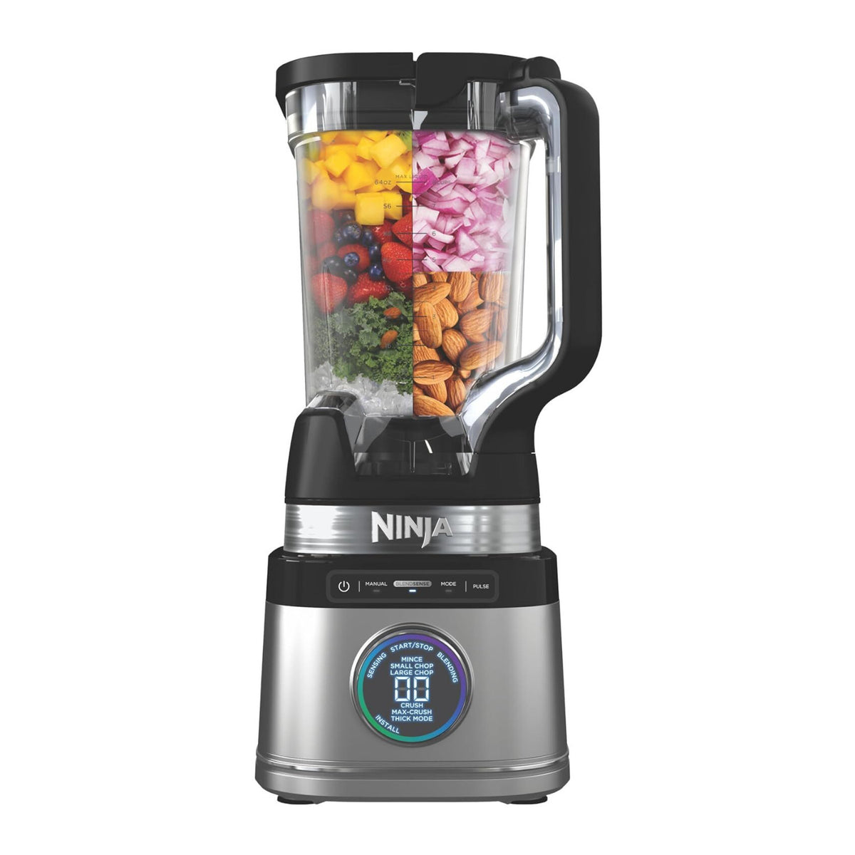 Ninja Detect Power Blender Pro TB201 with BlendSense Technology, 72 oz Pitcher, 1800 Peak Watt Motor