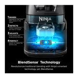 Ninja Detect Power Blender Pro TB201 with BlendSense Technology, 72 oz Pitcher, 1800 Peak Watt Motor
