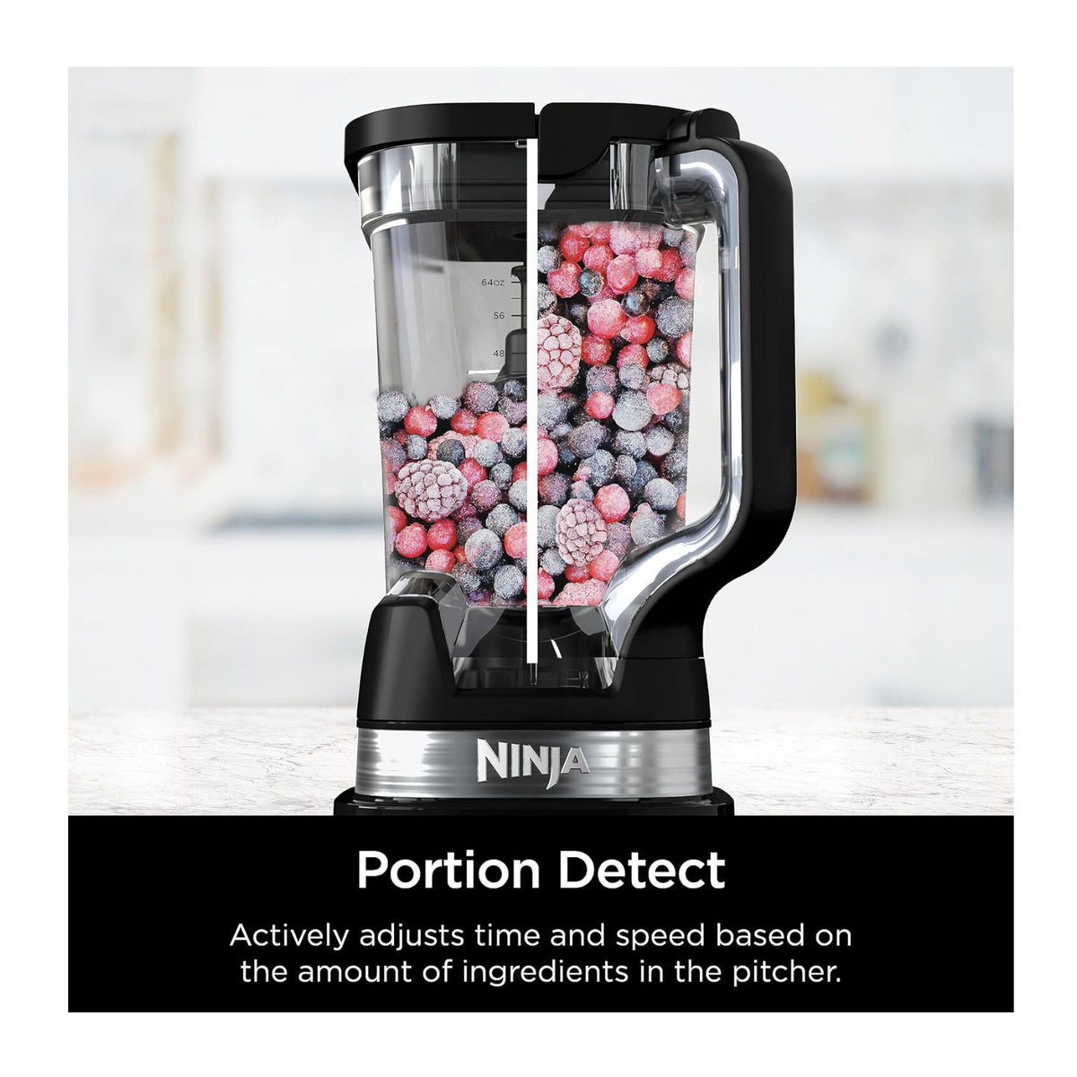 Ninja Detect Power Blender Pro TB201 with BlendSense Technology, 72 oz Pitcher, 1800 Peak Watt Motor