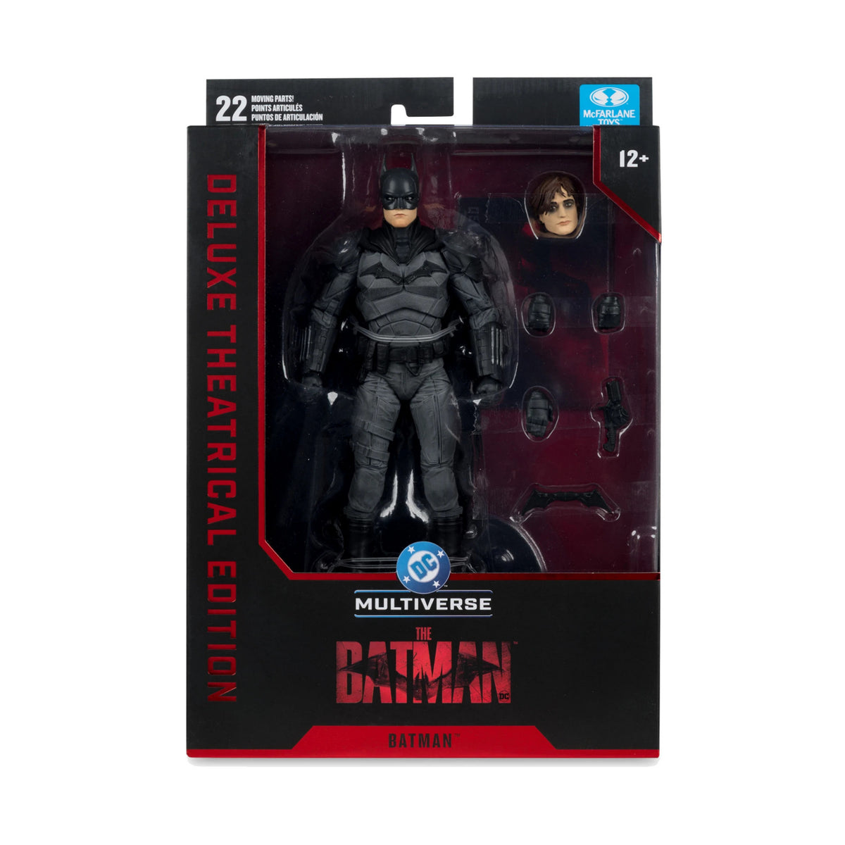 McFarlane Toys DC Multiverse 7-inch Deluxe Film-inspired Batman Action Figure (The Batman)