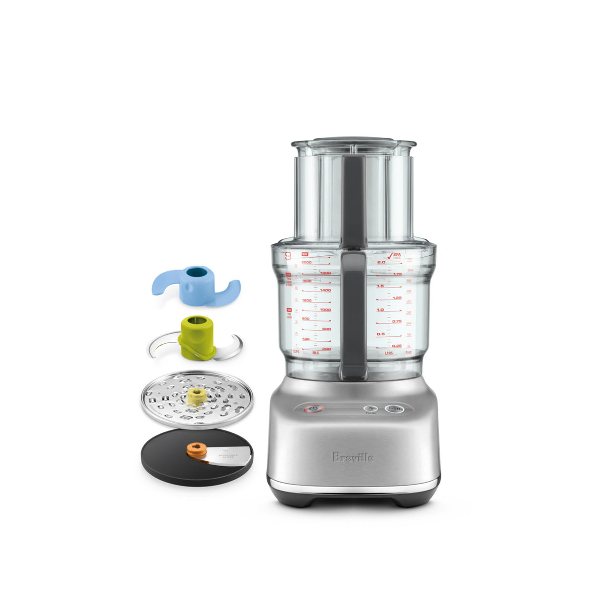 Breville BFP610 Sous Chef 9 Cup Food Processor (Brushed Stainless Steel)