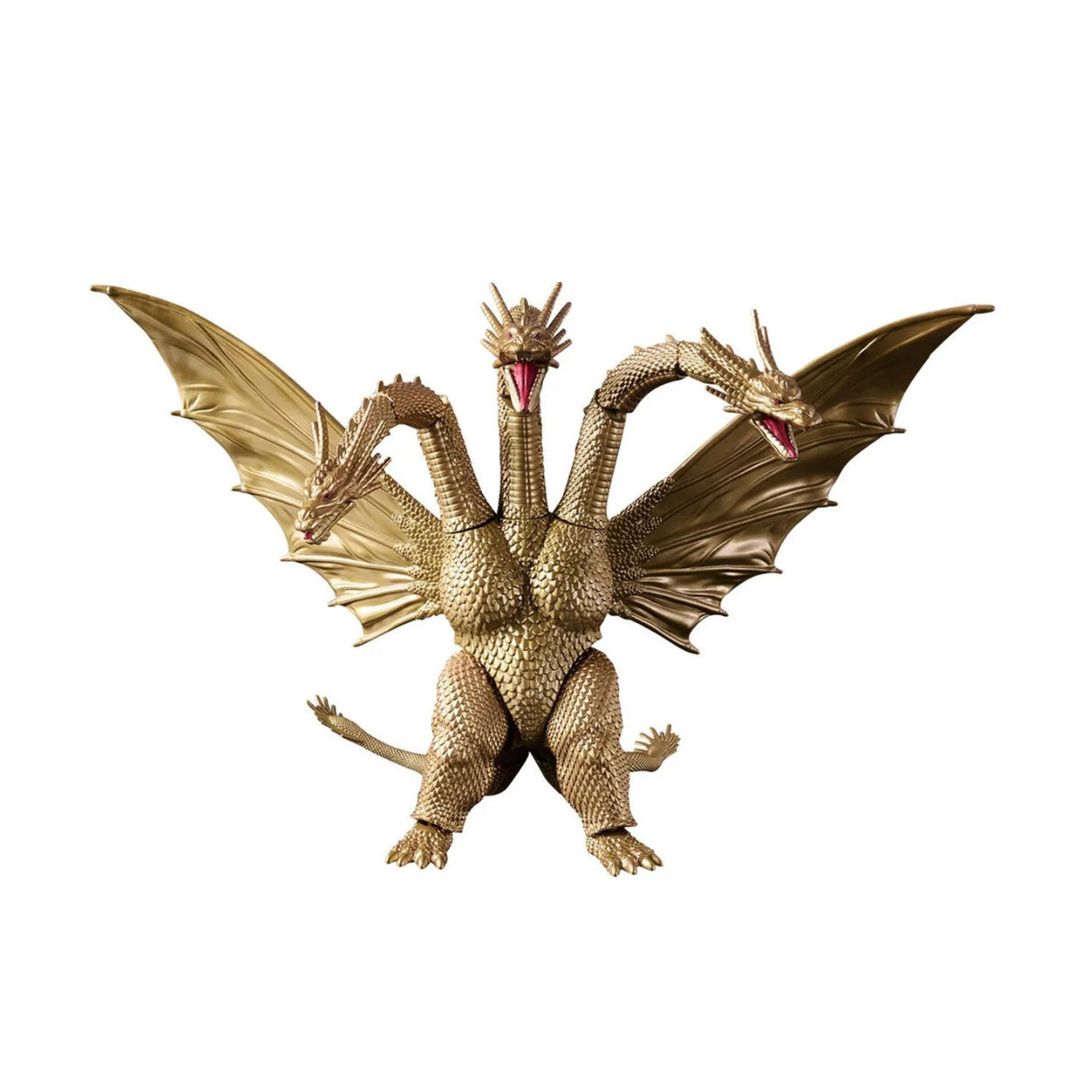 Bandai Godzilla 2003, Mechagodzilla 2003, and King Ghidorah 1991 6-inch Action Figures Bundle