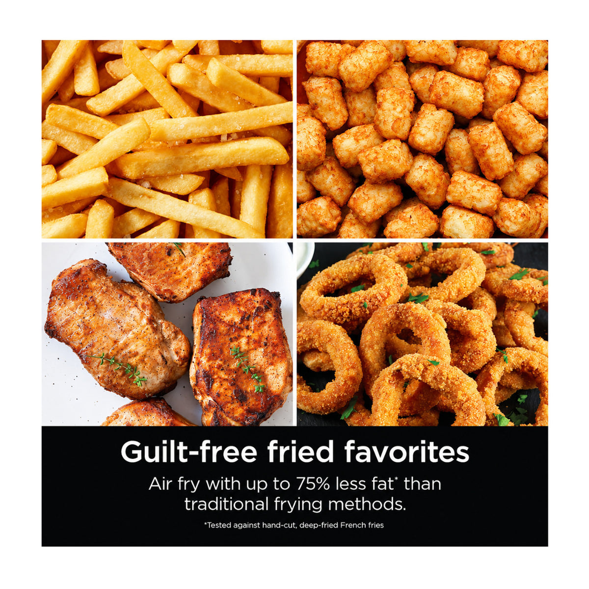 Ninja DoubleStack XL Smart 10 Qt Air Fryer with Integrated Foodi Smart Thermometer (Deep Gray)