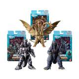 Bandai Godzilla 2003, Mechagodzilla 2003, and King Ghidorah 1991 6-inch Action Figures Bundle