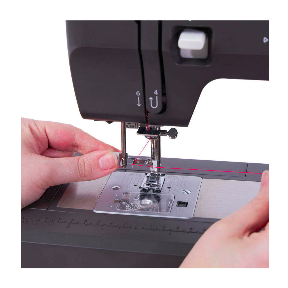 SINGER Next Evolution HD4532 Heavy-Duty Sewing Machine with Full Metal Interior Frame (Charcoal)
