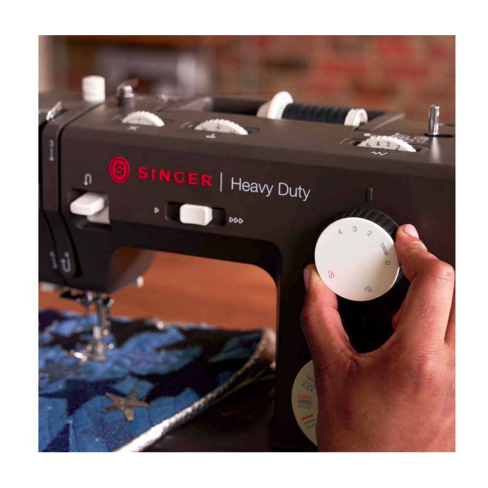 SINGER Next Evolution HD4532 Heavy-Duty Sewing Machine with Full Metal Interior Frame (Charcoal)