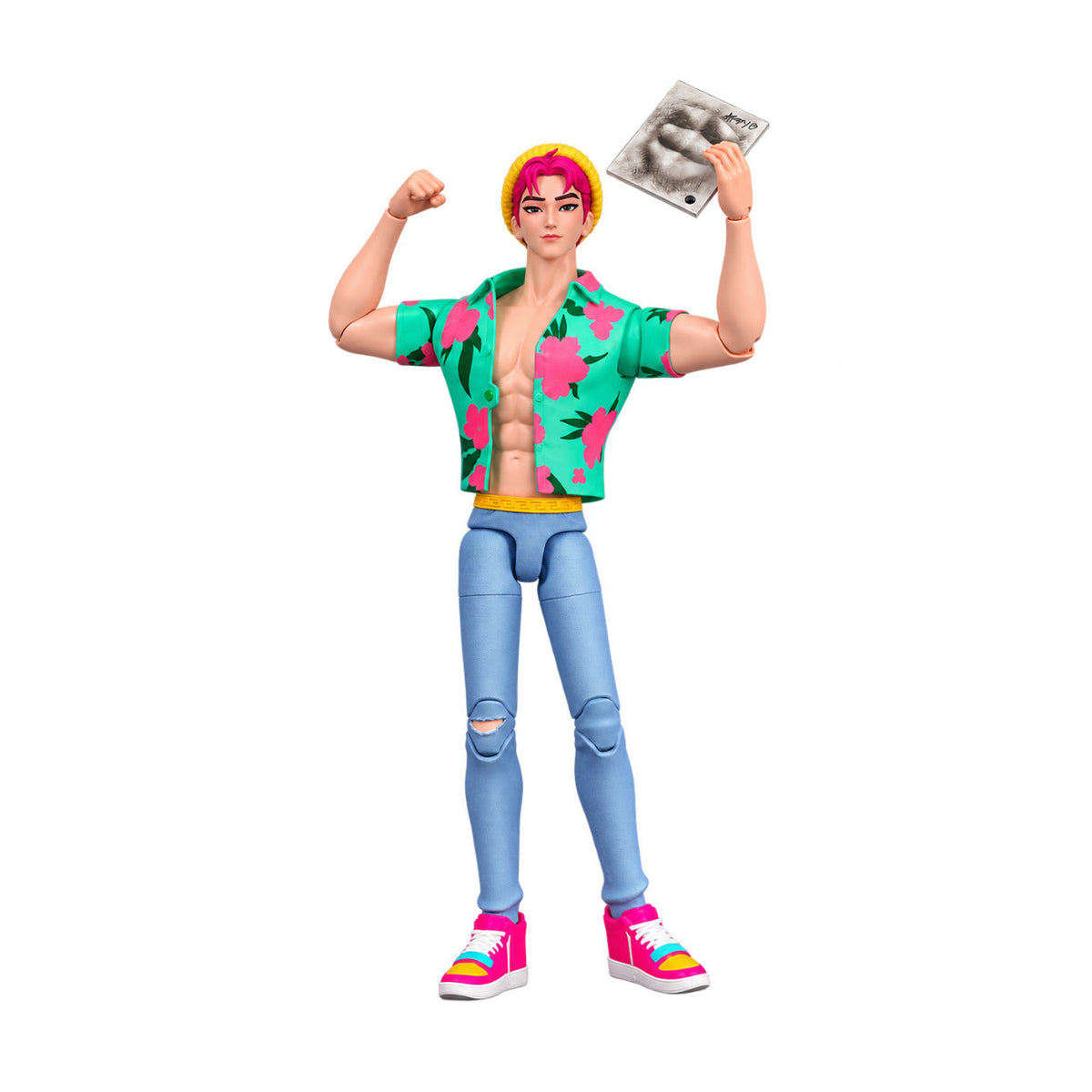 Mattel Kpop Demon Hunters 6.8-inch Saja Boys Abby Figure with Full Articulation and Accessories