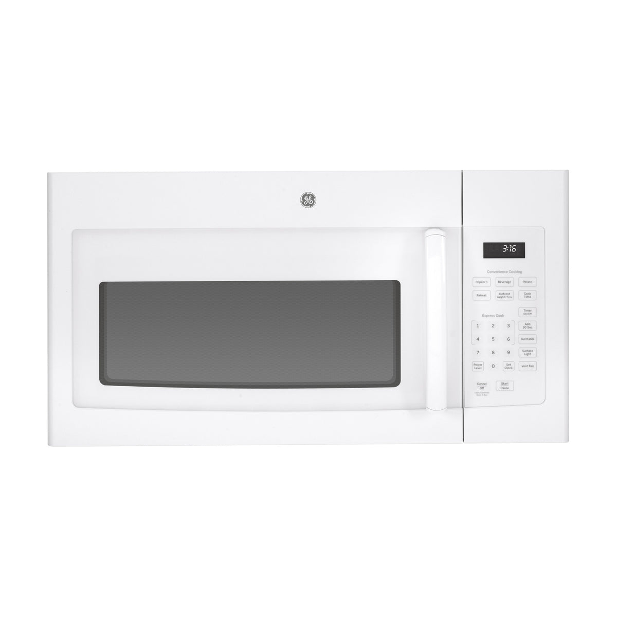GE 1.6 Cu. Ft. Over-the-Range Microwave Oven (White)