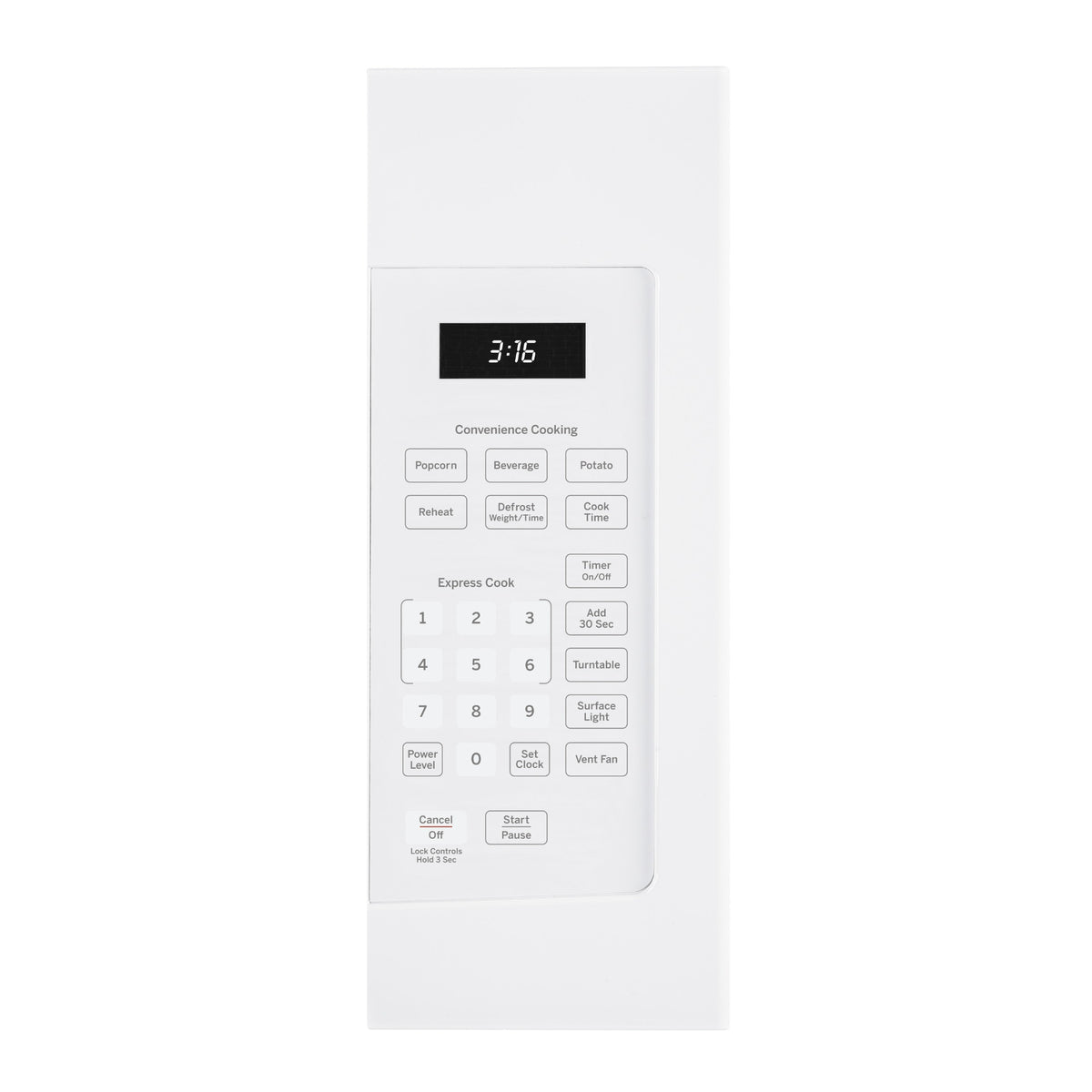 GE 1.6 Cu. Ft. Over-the-Range Microwave Oven (White)