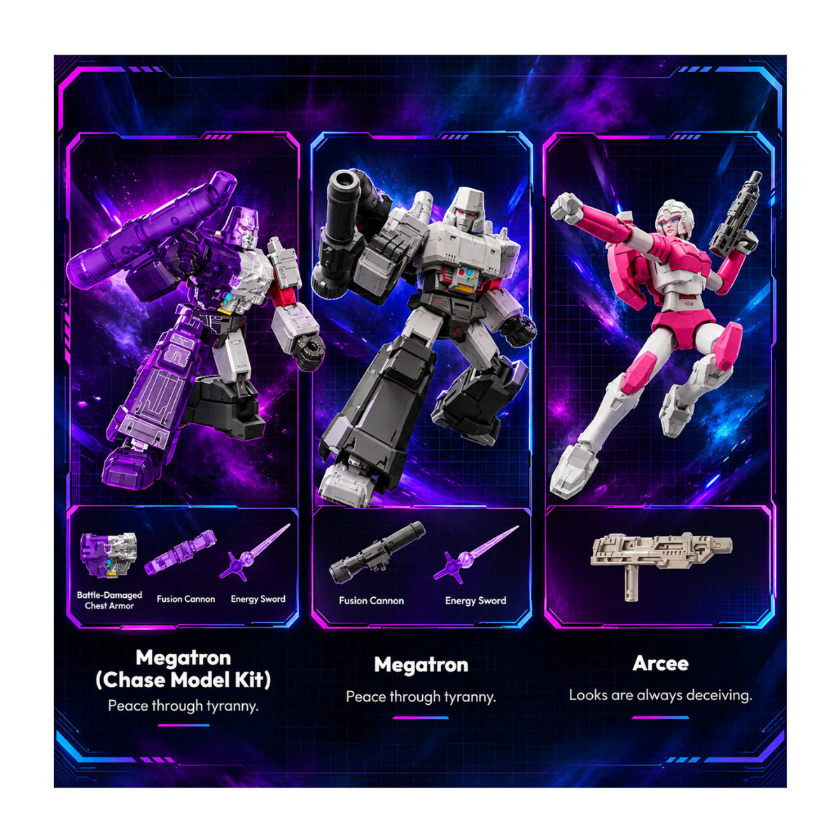Blokees Transformers Galaxy Version 09 Darkest Hour Random Figure Box with Accessories (9-Pack)
