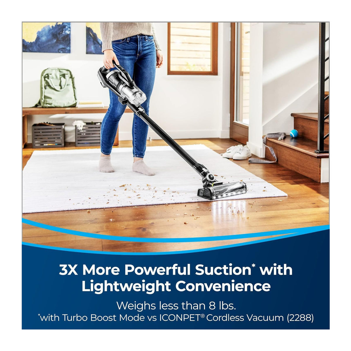 Bissell ICONPet Turbo Vacuum with Turbo Boost Suction, 31781
