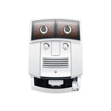 Jura J10 Twin Automatic Espresso and Coffee Machine with Dual Grinders (Diamond White)