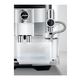 Jura J10 Twin Automatic Espresso and Coffee Machine with Dual Grinders (Diamond White)