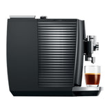 Jura J8 Twin Automatic Espresso and Coffee Machine with Dual Grinders (Diamond Black)