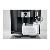 Jura J8 Twin Automatic Espresso and Coffee Machine with Dual Grinders (Diamond Black)
