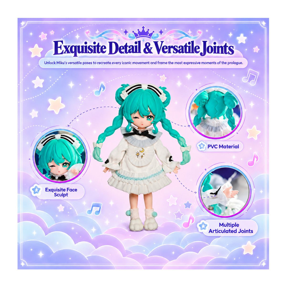 Blokees DaaLaMode Sonata Prologue Hatsune Miku Mystery Box with Oufit and Accessories (Single Box)