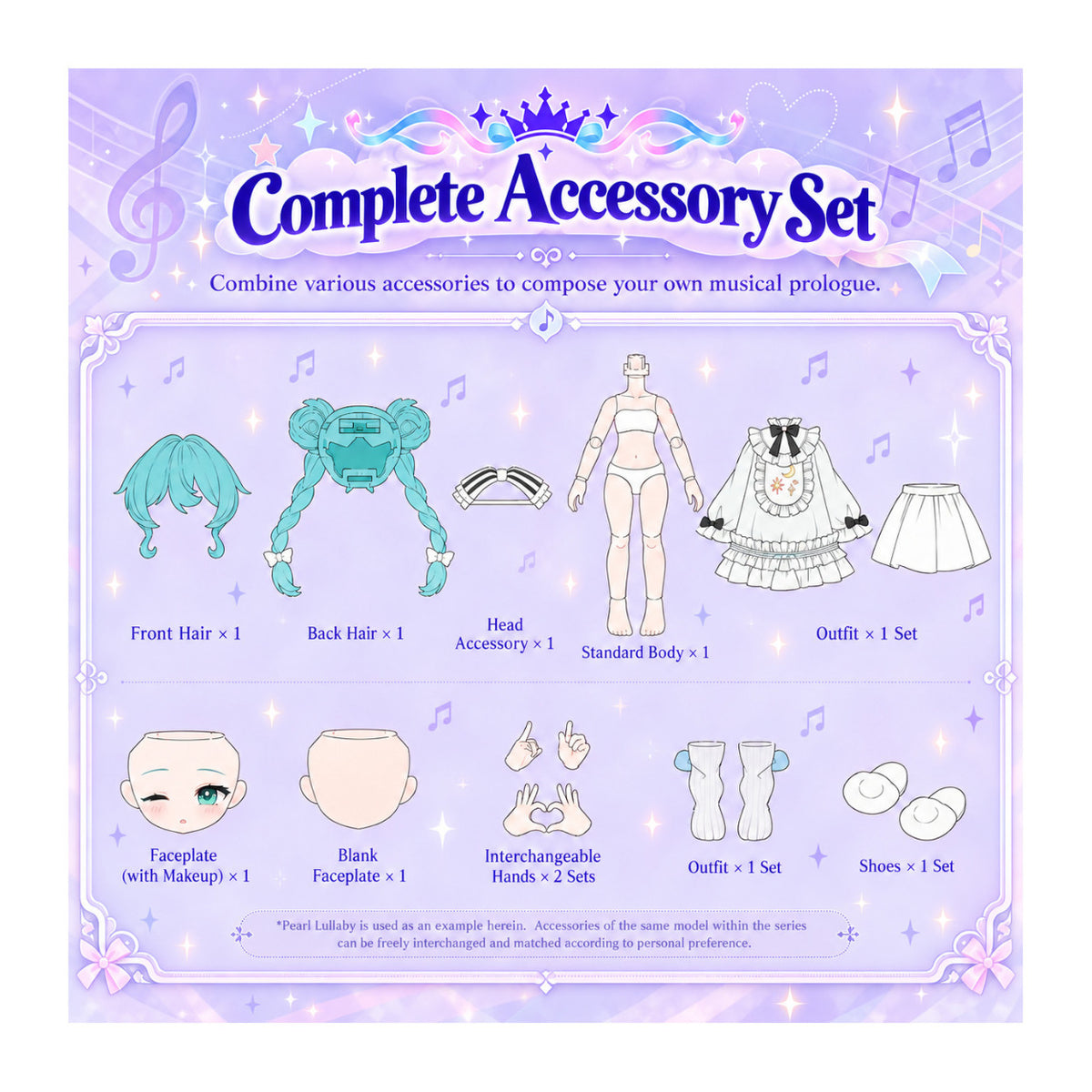 Blokees DaaLaMode Sonata Prologue Hatsune Miku Mystery Box with Oufit and Accessories (Single Box)