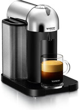 Nespresso VertuoLine Coffee and Espresso Maker with Aeroccino Plus (Chrome)