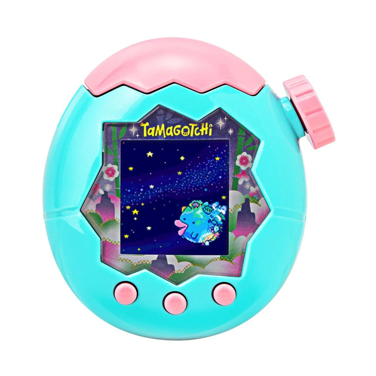 Kratos Tamagotchi Paradise - Jade Forest Digital Pet Toy with Clear Case Bundle - 2