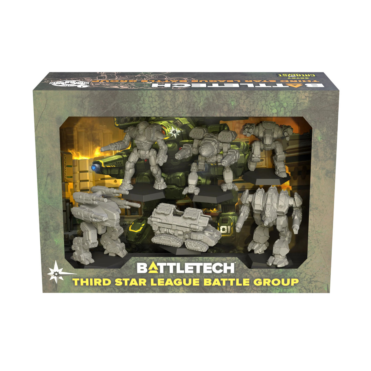 Catalyst Game Labs BattleTech ForcePack: Third Star League Battle Group Mech Miniatures Expansion - 1