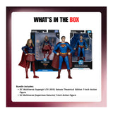 DC Multiverse Supergirl TV 2015 Deluxe and Superman Returns 7-Inch Action Figure Bundle-9