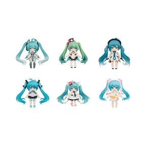 Blokees Hatsune Miku DaaLaMode Q Series MIKU WITH YOU Whole Set Figures (6 Pack/Case) - 1
