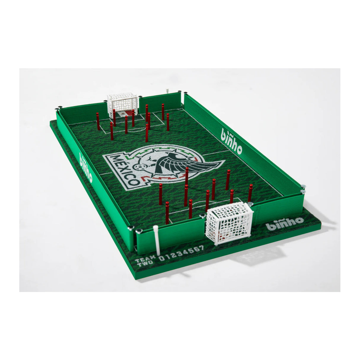 Binho Board Mexico National Team (Green) Edition Tabletop Soccer Game - 5