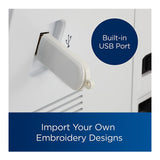 Brother Elite PE900 Embroidery Machine Bundle with Needles, Bobbins, and Thread - 9