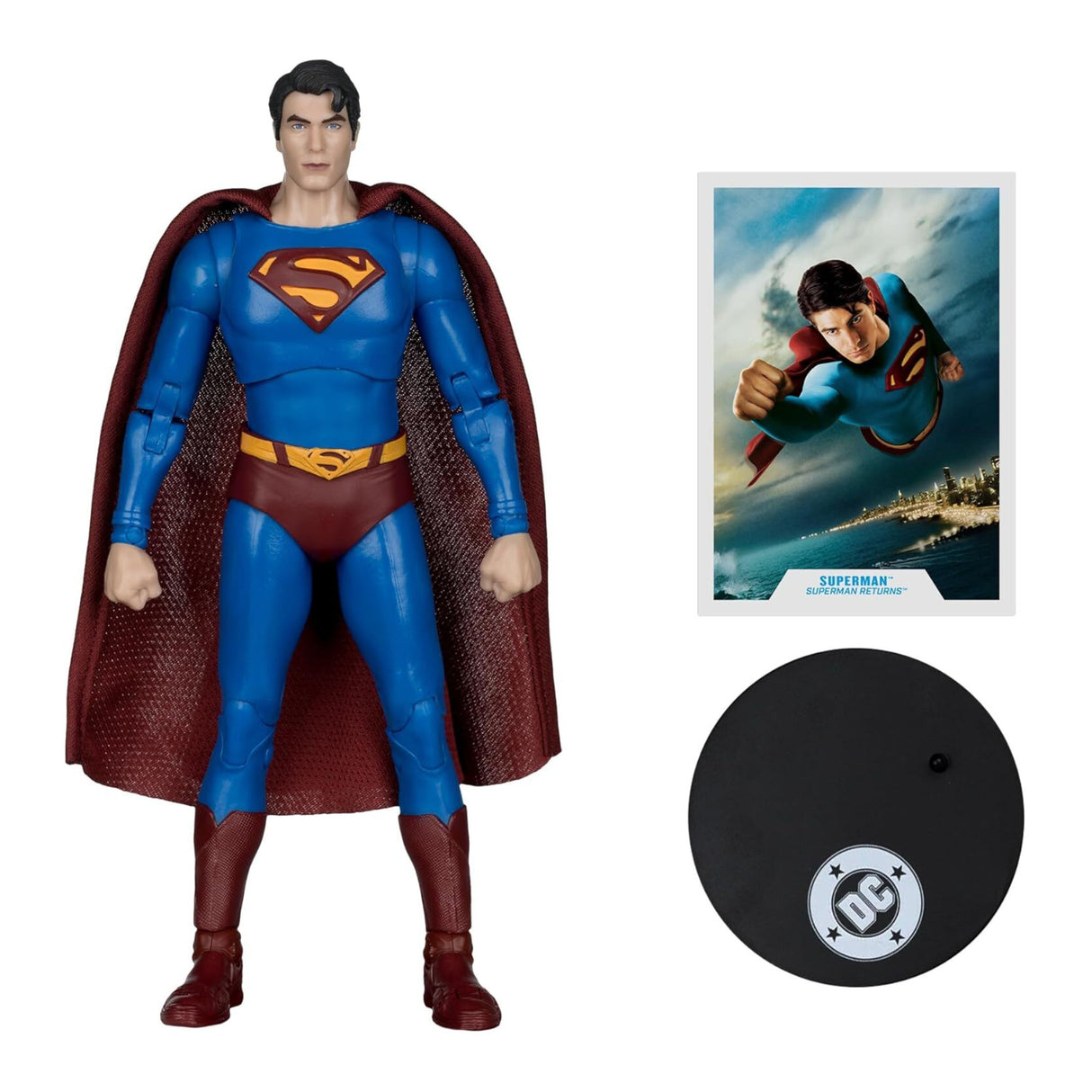DC Multiverse Supergirl TV 2015 Deluxe and Superman Returns 7-Inch Action Figure Bundle-7