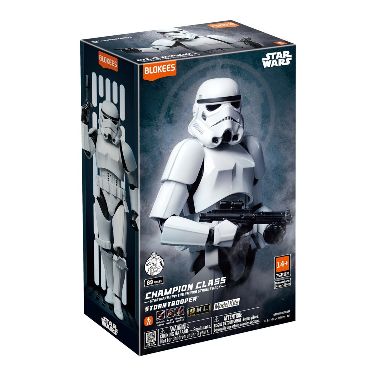 Blokees Star Wars: Darth Vader, Stormtrooper, Han Solo and Luke Skywalker Disguised as Stormtrooper-8