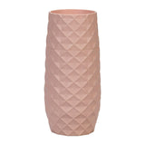 Amaranth 10-Inch Vase For Easy Water Draining and Stem Access (Blush Pink)