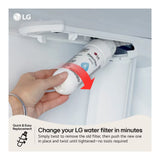 LG LT1000P - 6 Month / 200 Gallon Capacity Replacement Refrigerator Water Filter (4 Pack) - 5