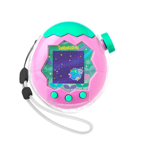 Kratos Tamagotchi Paradise - Pink Land Digital Pet Toy with Clear Case Bundle - 1