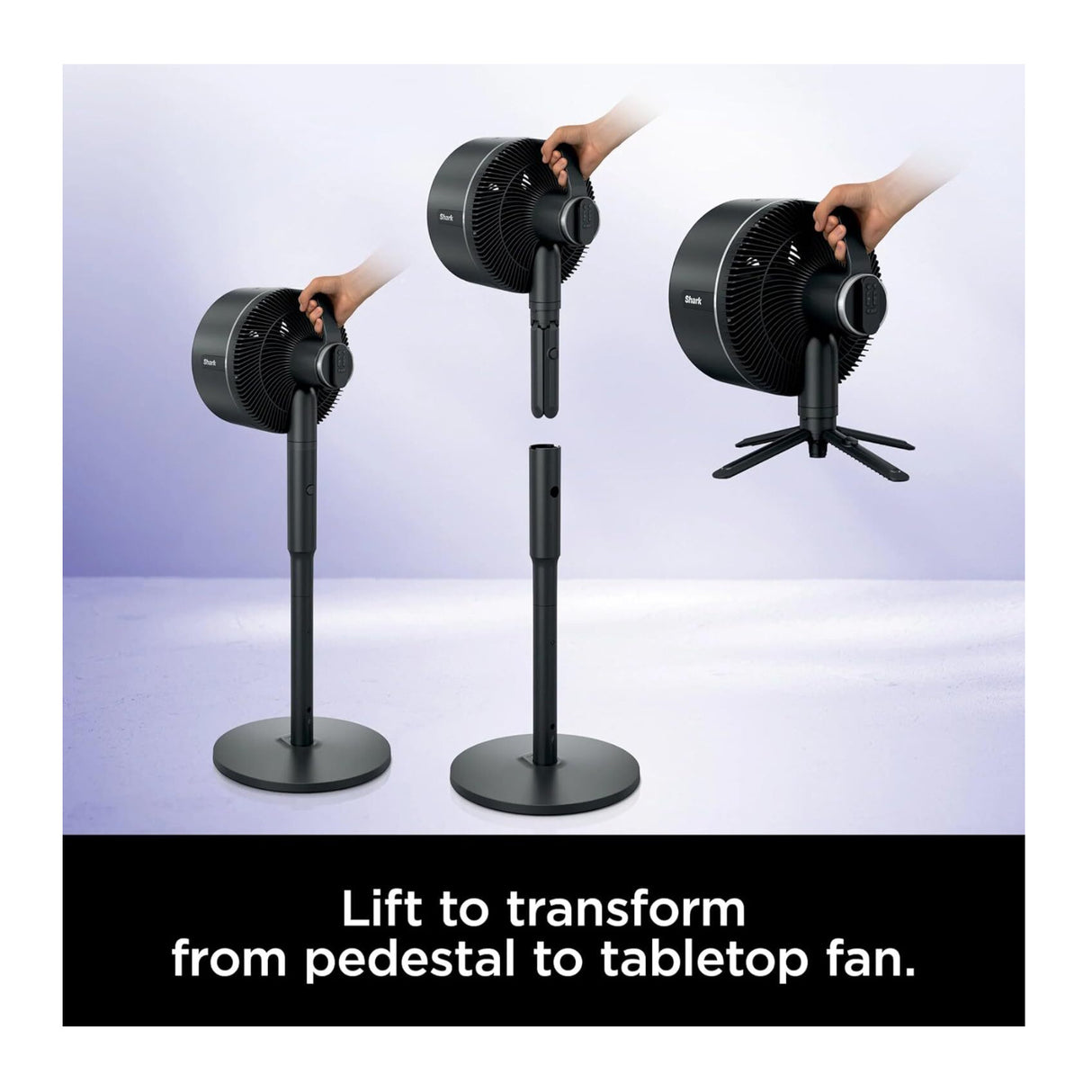 Shark FlexBreeze Indoor Outdoor Fan With InstaCool Mist Attachment (Renewed) - 3
