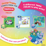 Bandai Tamagotchi Paradise - Orange Tropics Interactive Digital Pet Toy