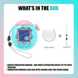 Kratos Tamagotchi Paradise - Jade Forest Digital Pet Toy with Clear Case Bundle - 8