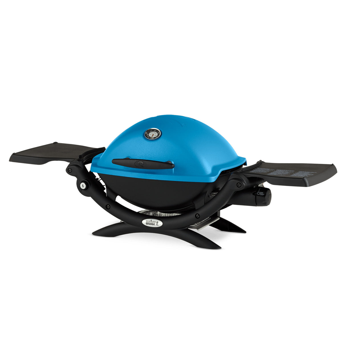 Weber Q 1200 Gas Grill - LP Gas (Blue)
