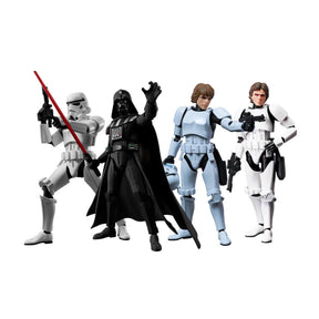 Blokees Star Wars: Darth Vader, Stormtrooper, Han Solo and Luke Skywalker Disguised as Stormtrooper-1