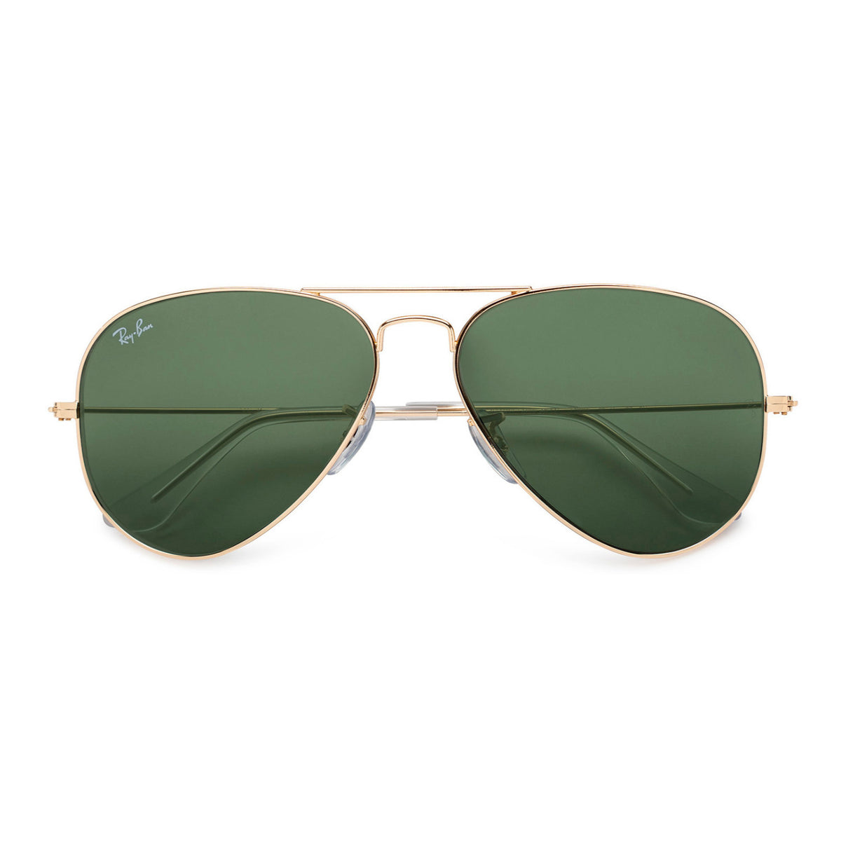 Ray-Ban RB3025 58mm Aviator Classic Sunglasses (Gold/Green)