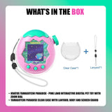 Kratos Tamagotchi Paradise - Pink Land Digital Pet Toy with Clear Case Bundle - 7