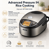 Zojirushi NP-NWC10XB Pressure Induction Heating Rice Cooker w/ Accessory Bundle